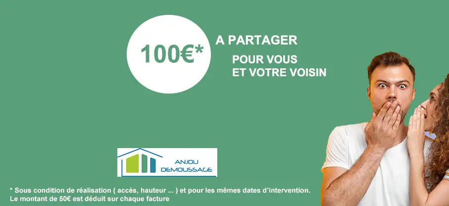 Parrainage pour du démoussage